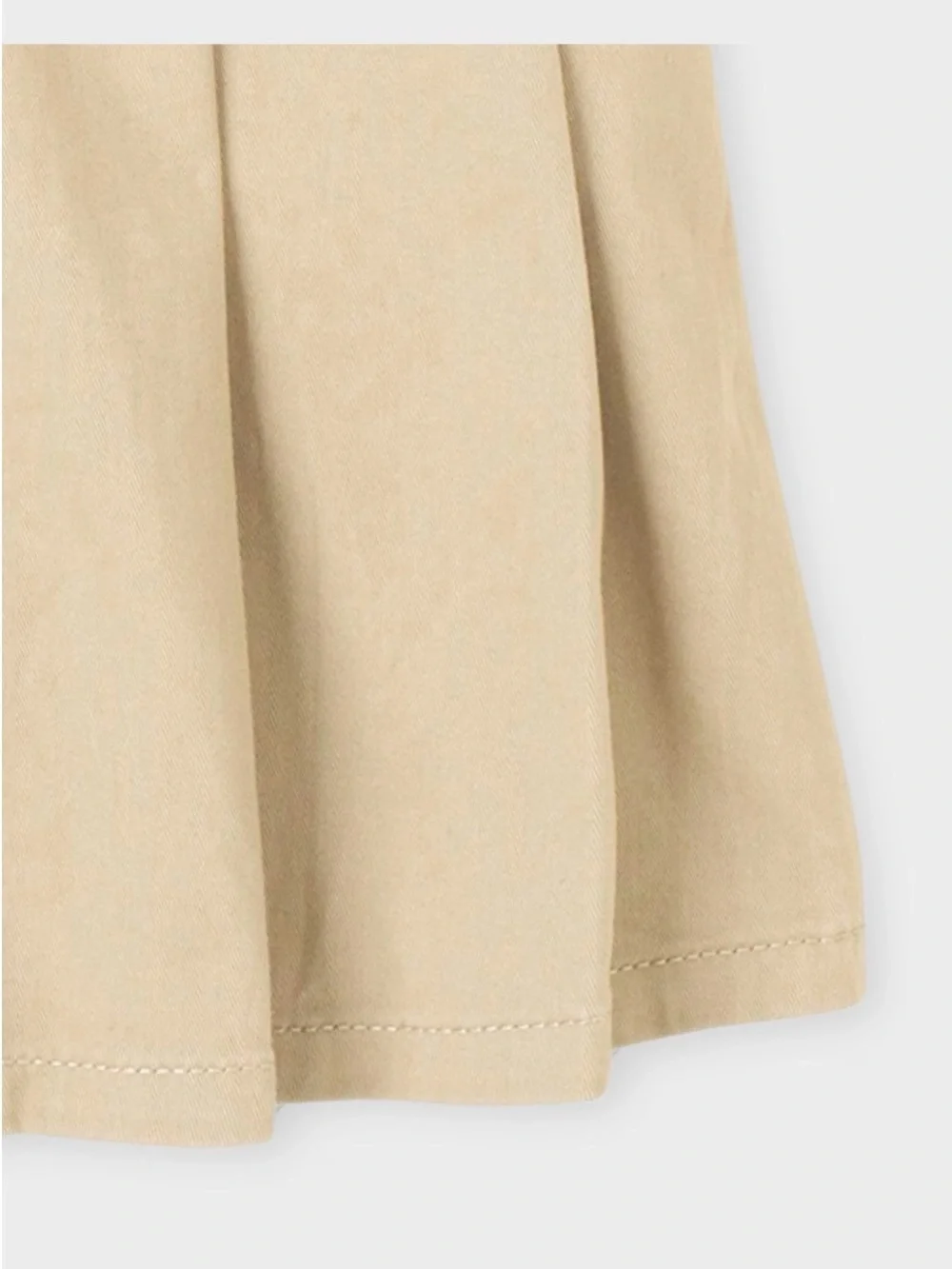 The Children's Place Beige Pleated Skort, Size 5